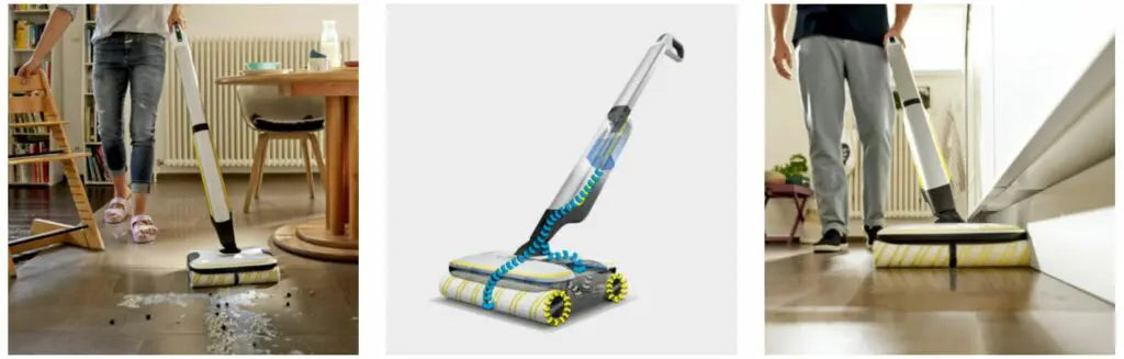 Karcher White FC7 Cordless Hard Floor Cleaner 1.055-701.0.