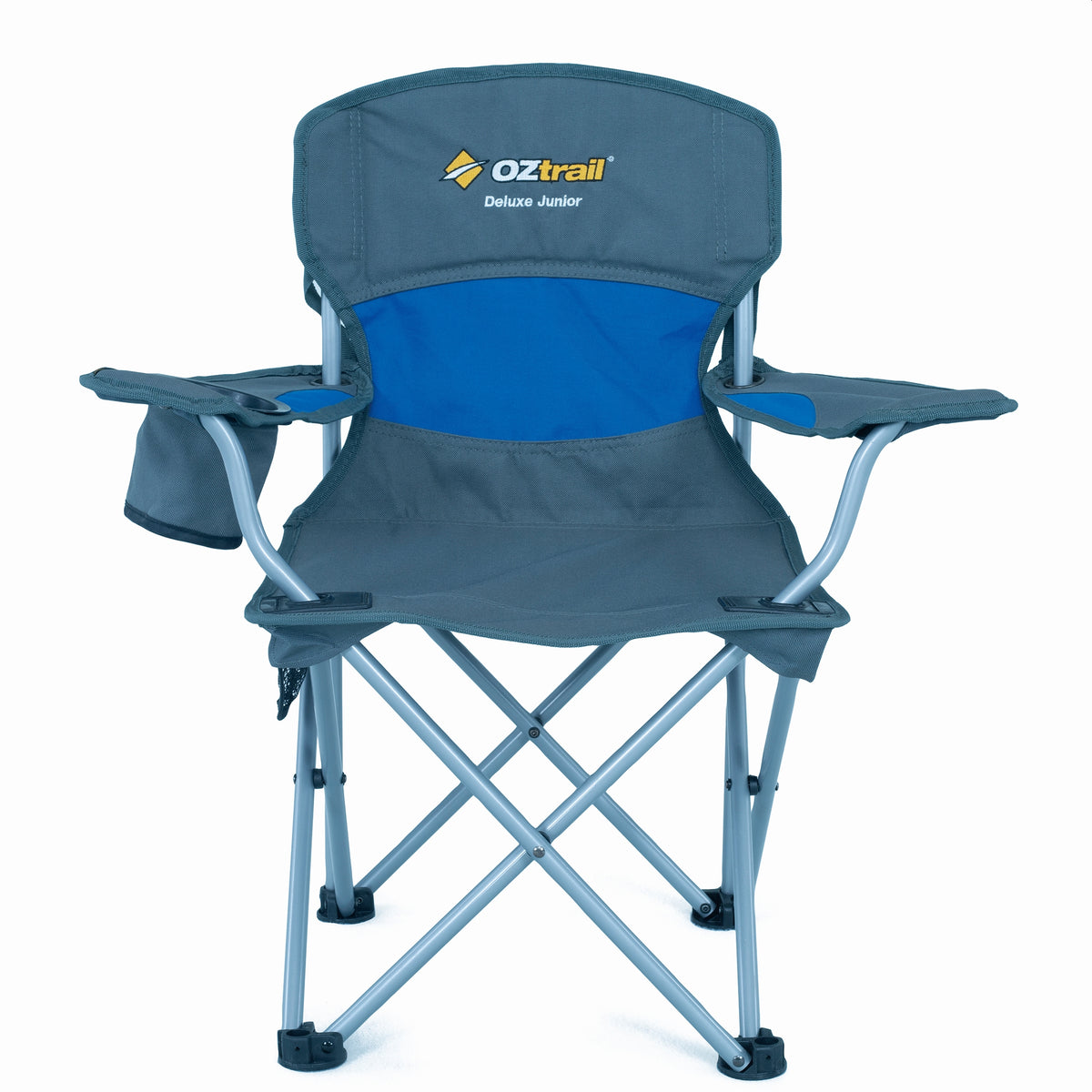 Oztrail Deluxe Junior Chair 80kg Blue FCC-DJCB-F