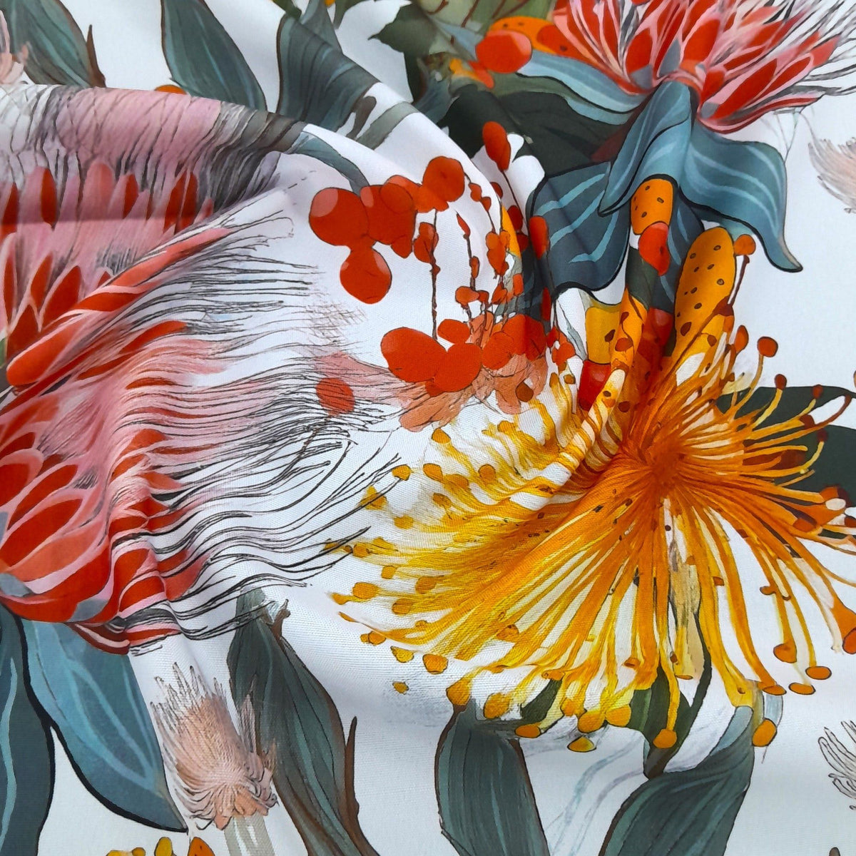 Printed Mini Matt Protea D3 140 cm.