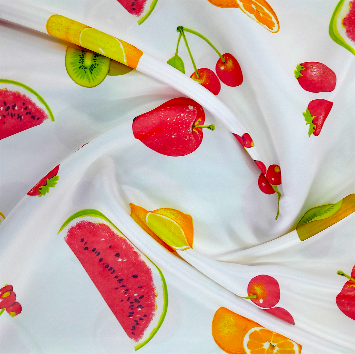 Printed Sateen Curtain Fruits  Print 280 cm - MHC World