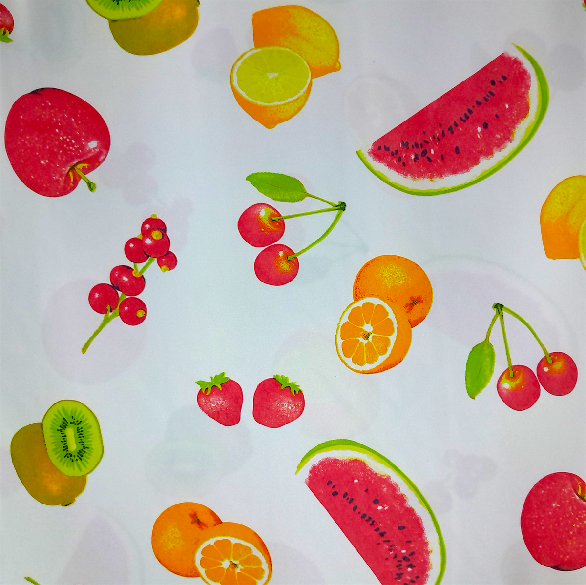 Printed Sateen Curtain Fruits  Print 280 cm - MHC World
