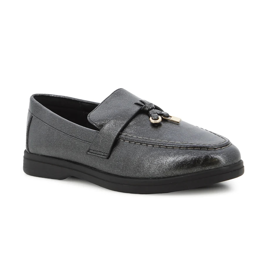Footwork Ladies Sable 3 Mocassins Loafers-Black FWL01728BKBK