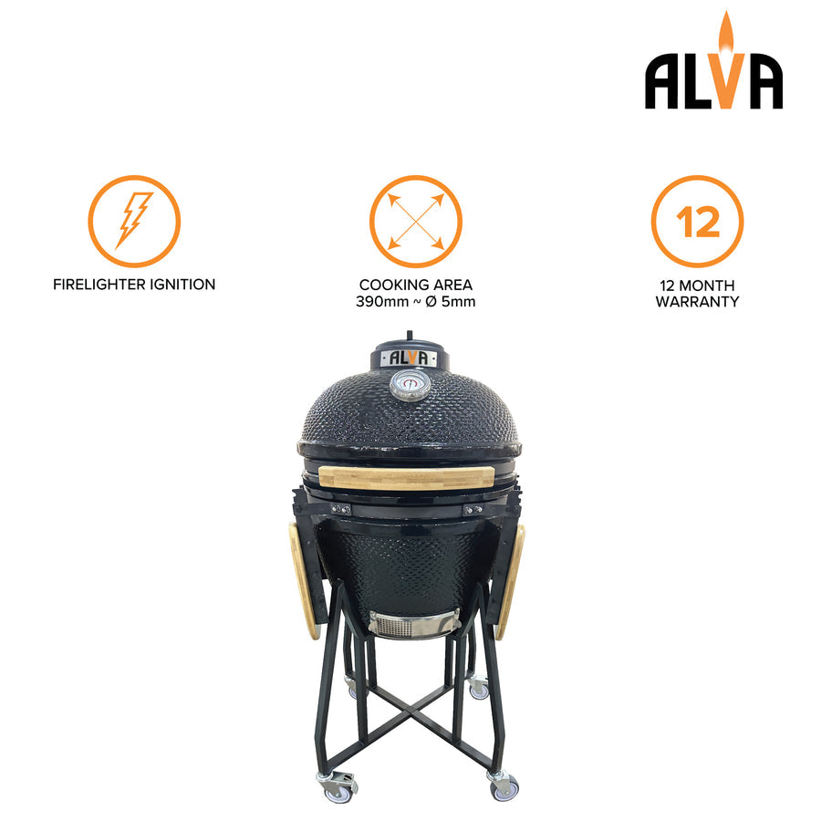 Alva Kilimanjaro 46cm Ceramic Kamado BBQ G671