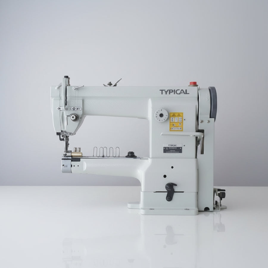 Typical GC2605 cylinder arm binding machine.