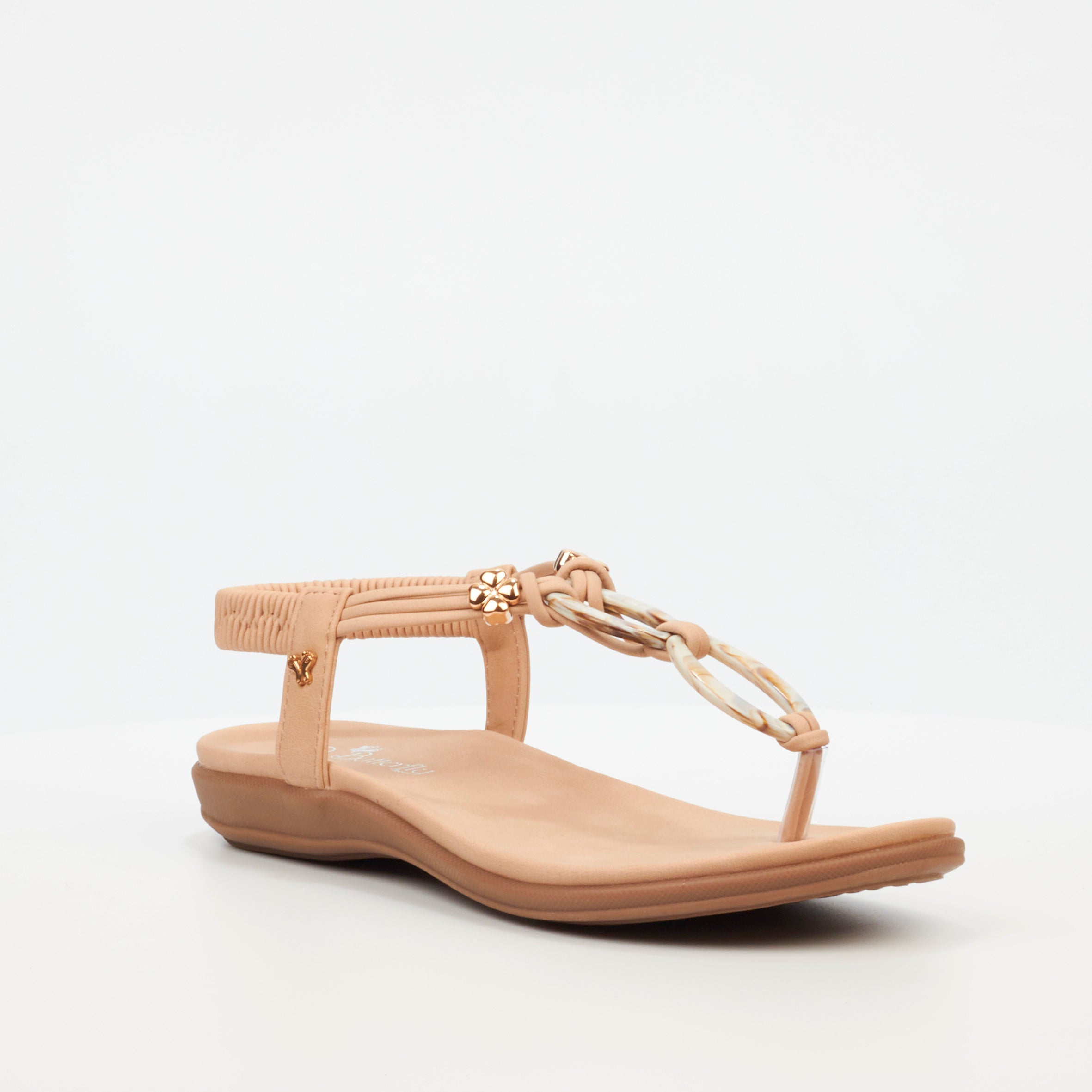 Butterfly Feet Geri 1 Faux Leather Shoes – Beige (8024864653401)