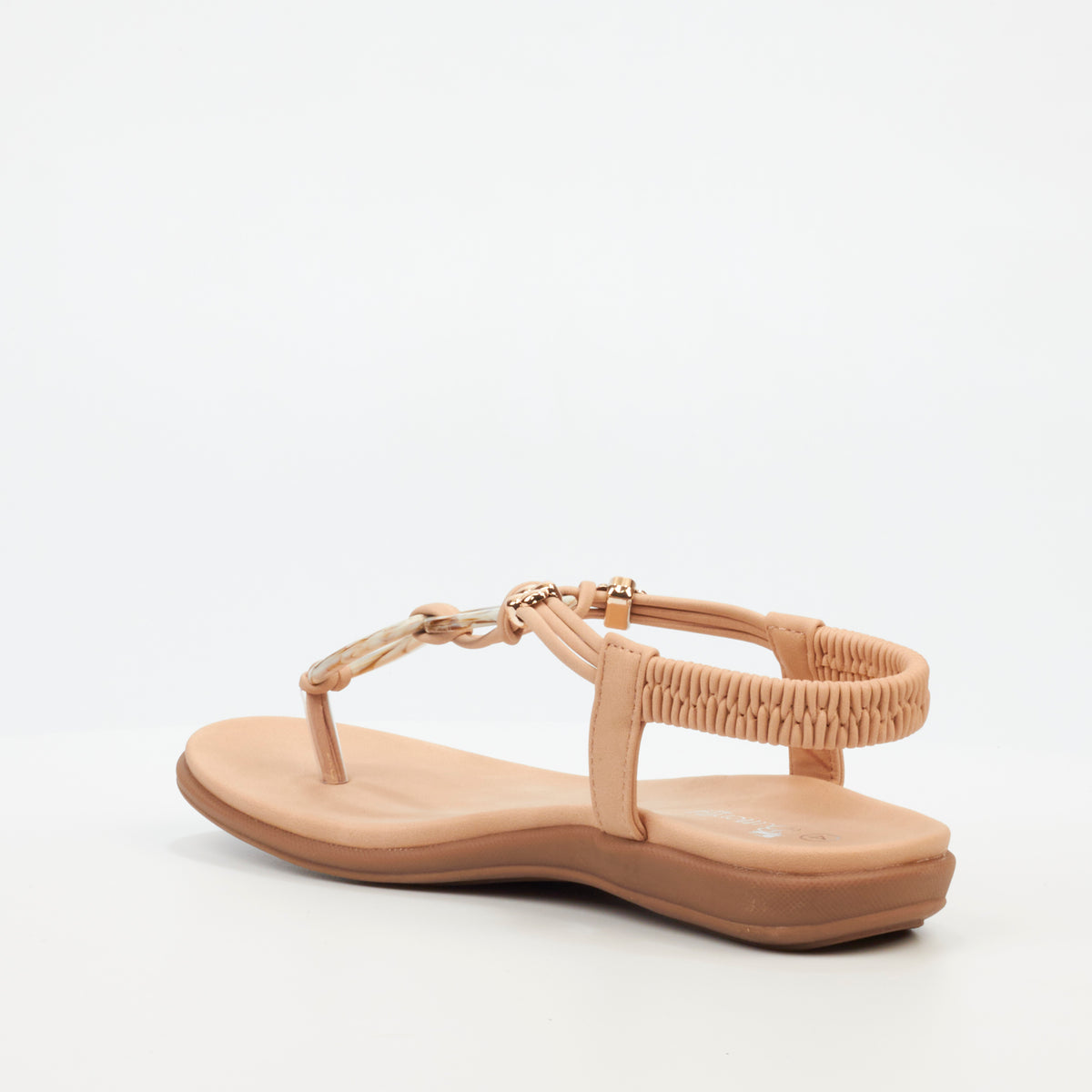 Butterfly Feet Geri 1 Faux Leather Shoes – Beige (8024864653401)