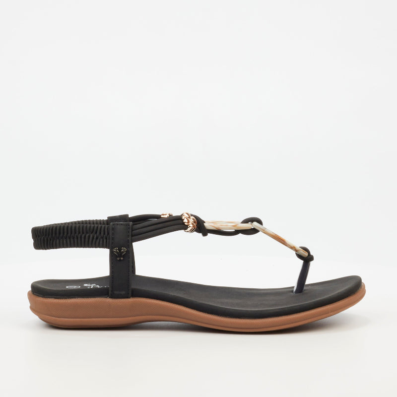 Butterfly Feet Geri 1 Faux Leather Shoes – Black (8024865177689)