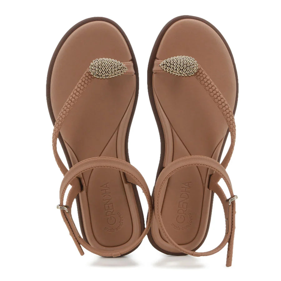 Grendha Ladies Icone Sandal-Brown GGL19379BRBR