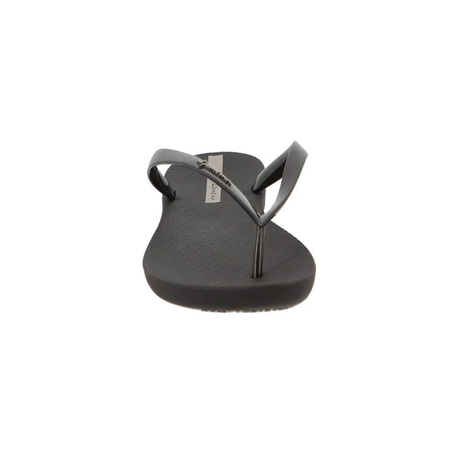 Ipanema Wave Fem Patent Thong Sandal-Black GIL25971BKPA