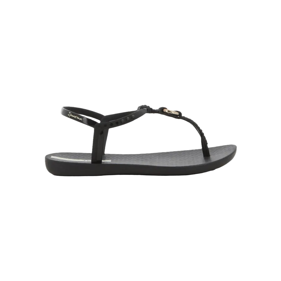 Ipanema Class Luma Fem Sandal-Black/Gold GIL27428BKGD