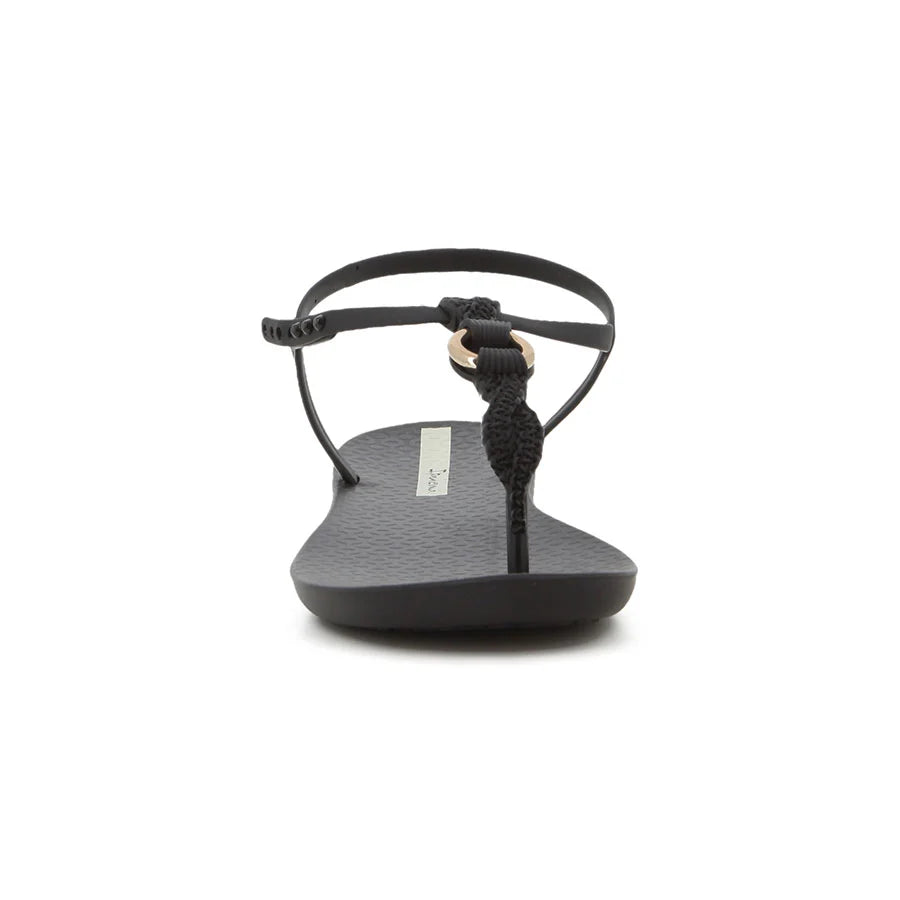 Ipanema Class Luma Fem Sandal-Black/Gold GIL27428BKGD