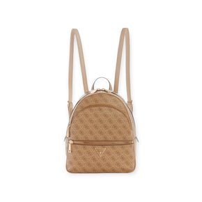 Guess Manhattan Backpack Latte Logo