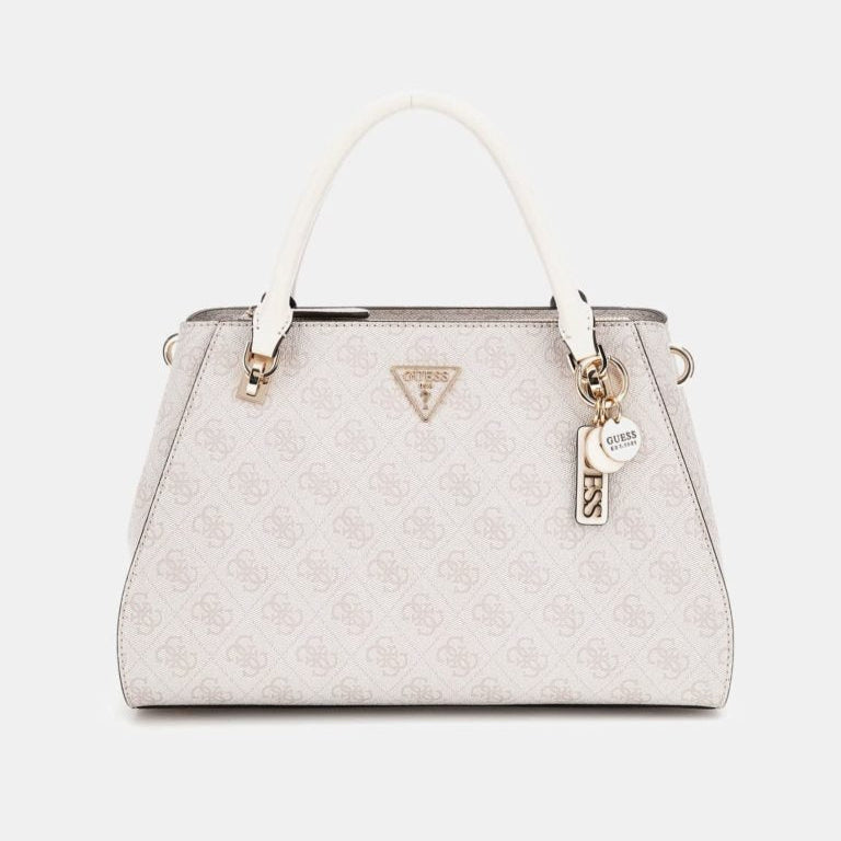Guess Noelle 4G Logo Luxury Satchel (8040696217689)