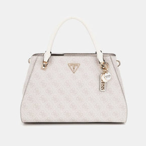 Guess Noelle 4G Logo Luxury Satchel (8040696217689)