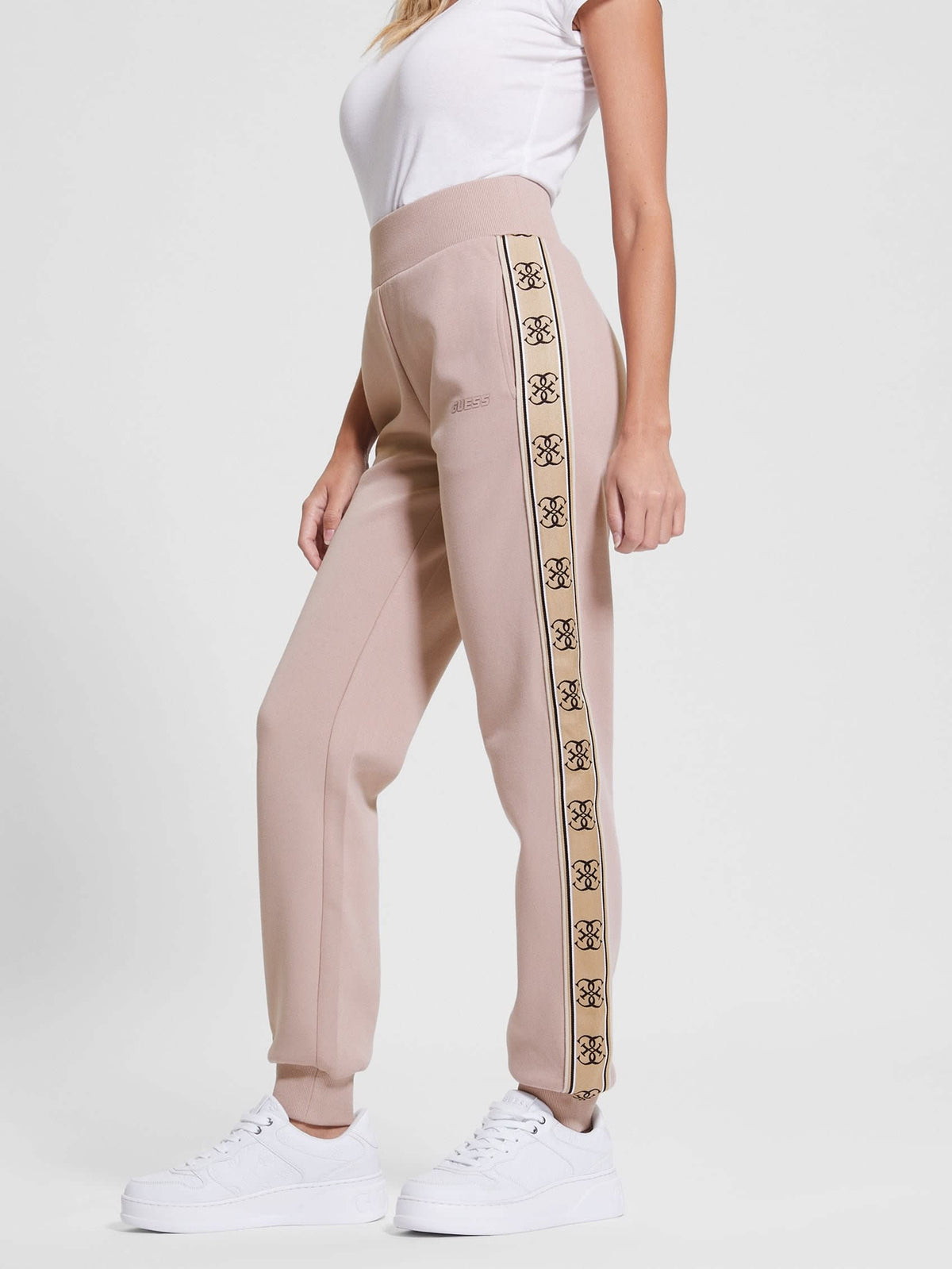 Guess Ladies Britney Joggers -Dark Brown GM15124