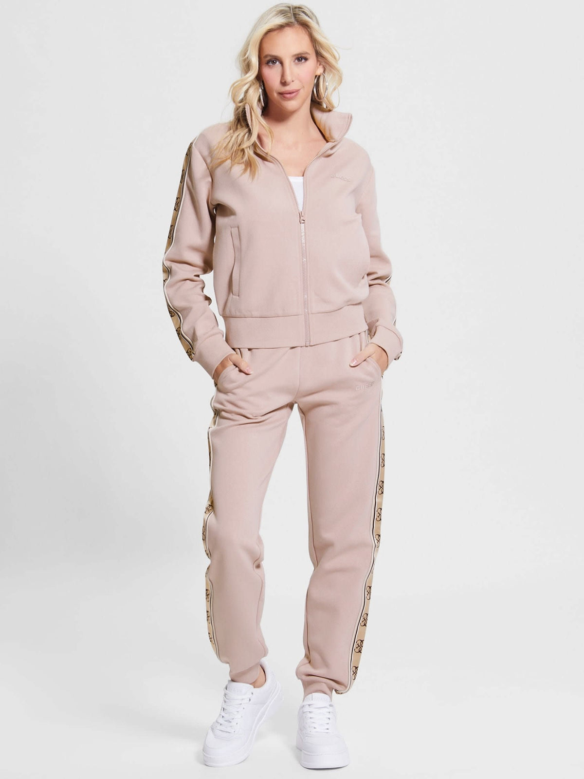Guess Ladies Britney Joggers -Dark Brown GM15124