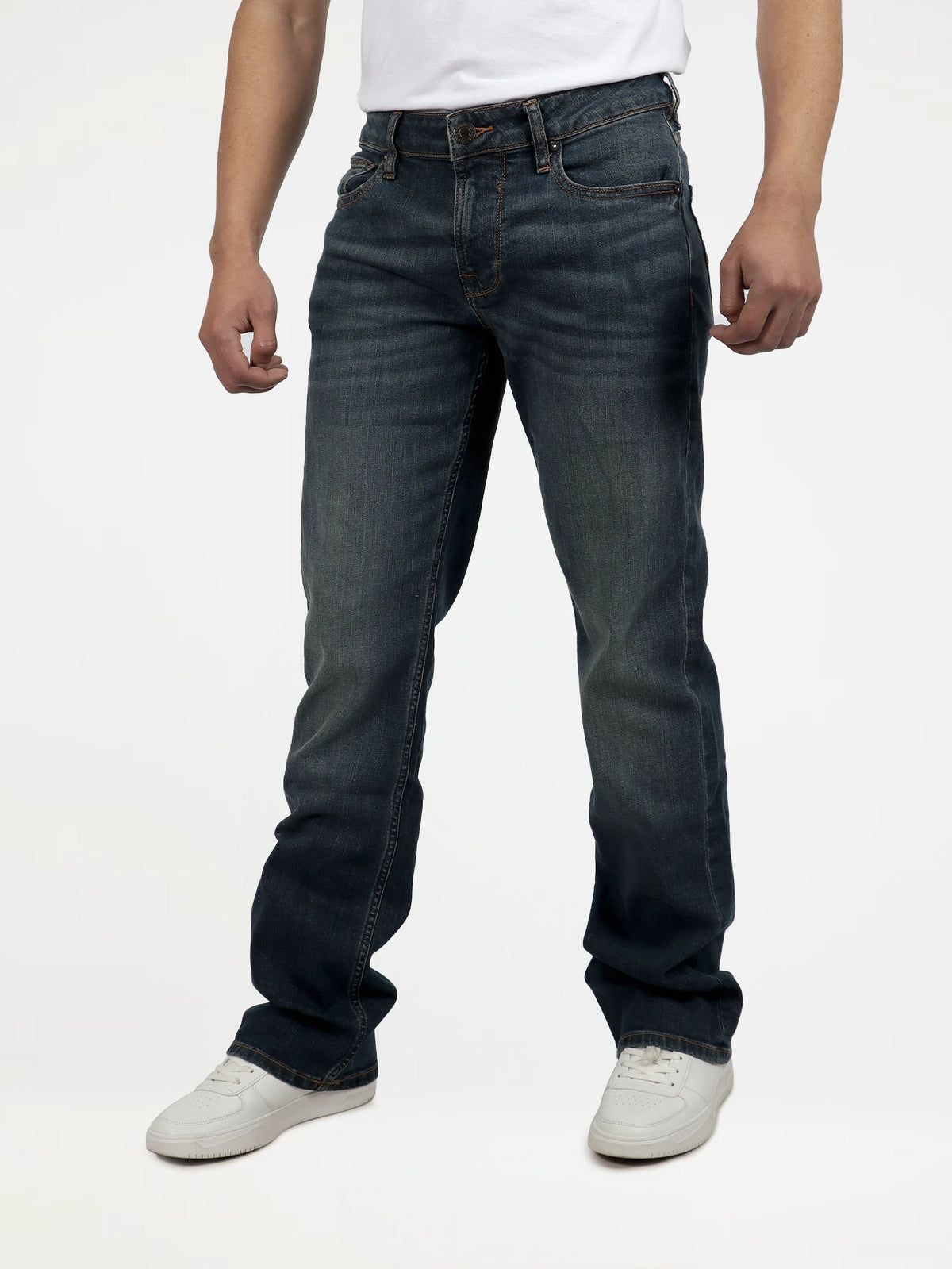 Guess Bootleg Denim Dark Blue (8025738936409)