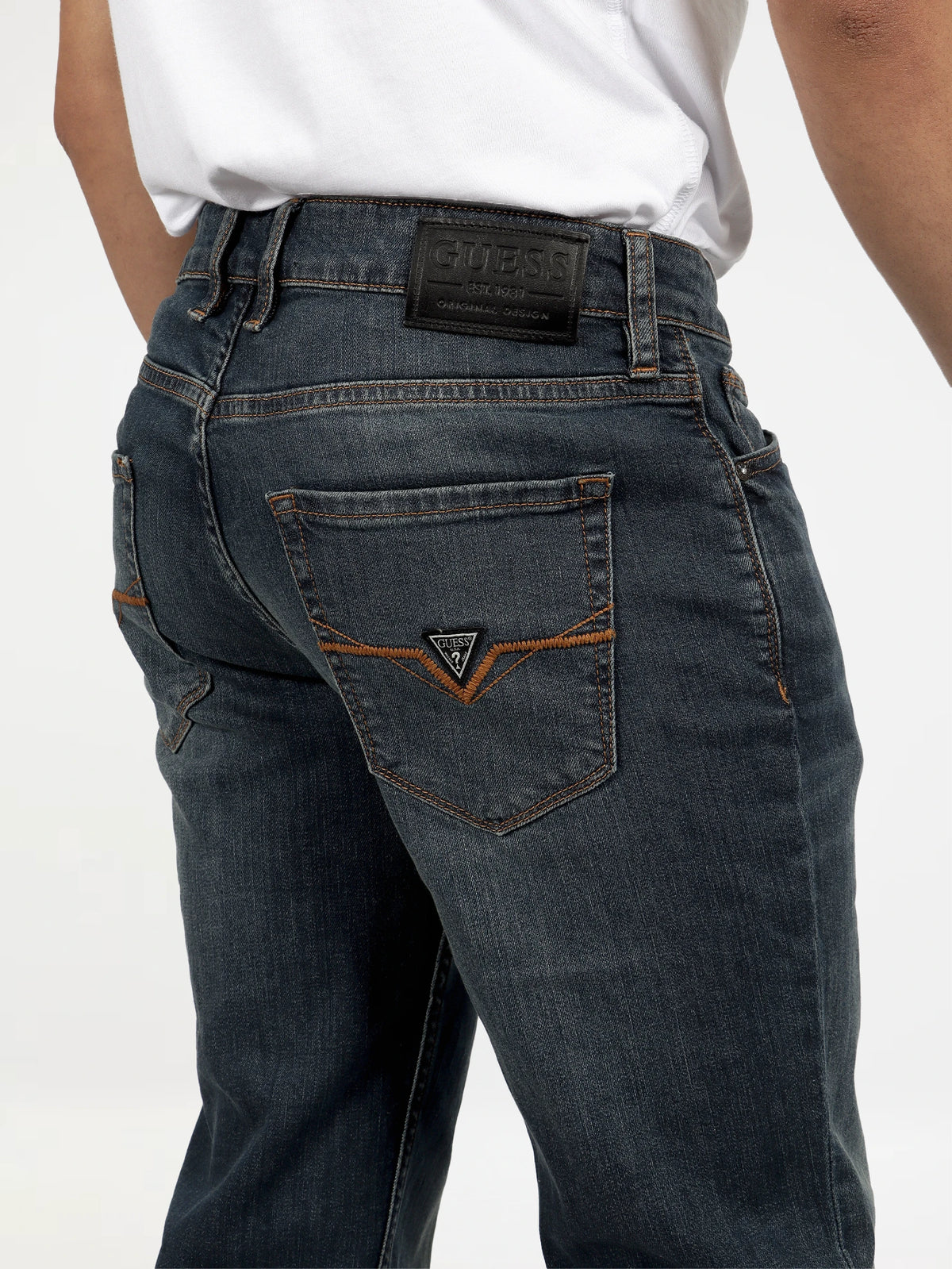 Guess Bootleg Denim Dark Blue (8025738936409)