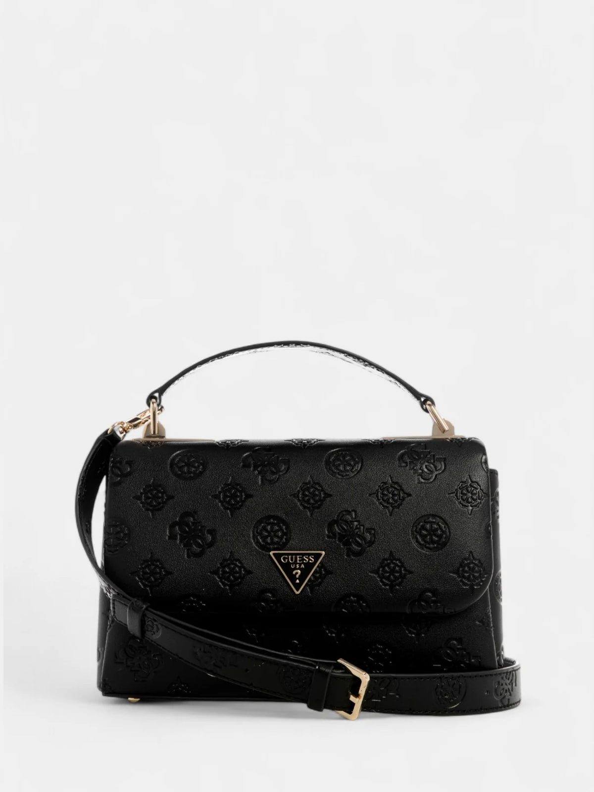 Guess Tisha Debossed Peony Crossbody
