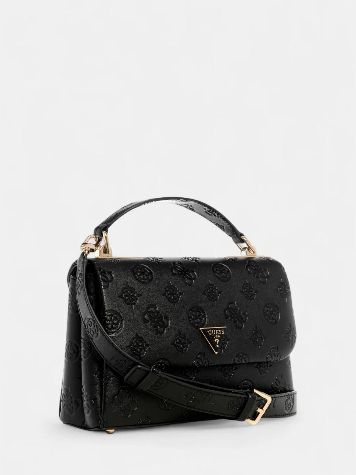 Guess Tisha Debossed Peony Crossbody