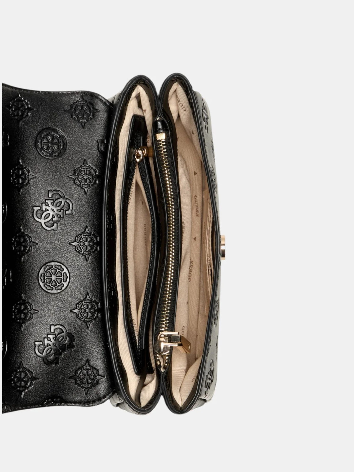 Guess Tisha Debossed Peony Crossbody