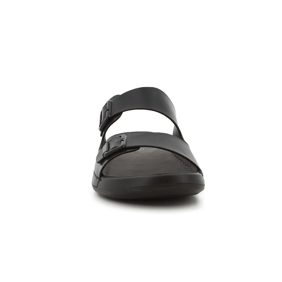 Gino Paoli Men's Berk Slides-Black GPM4001BKBK