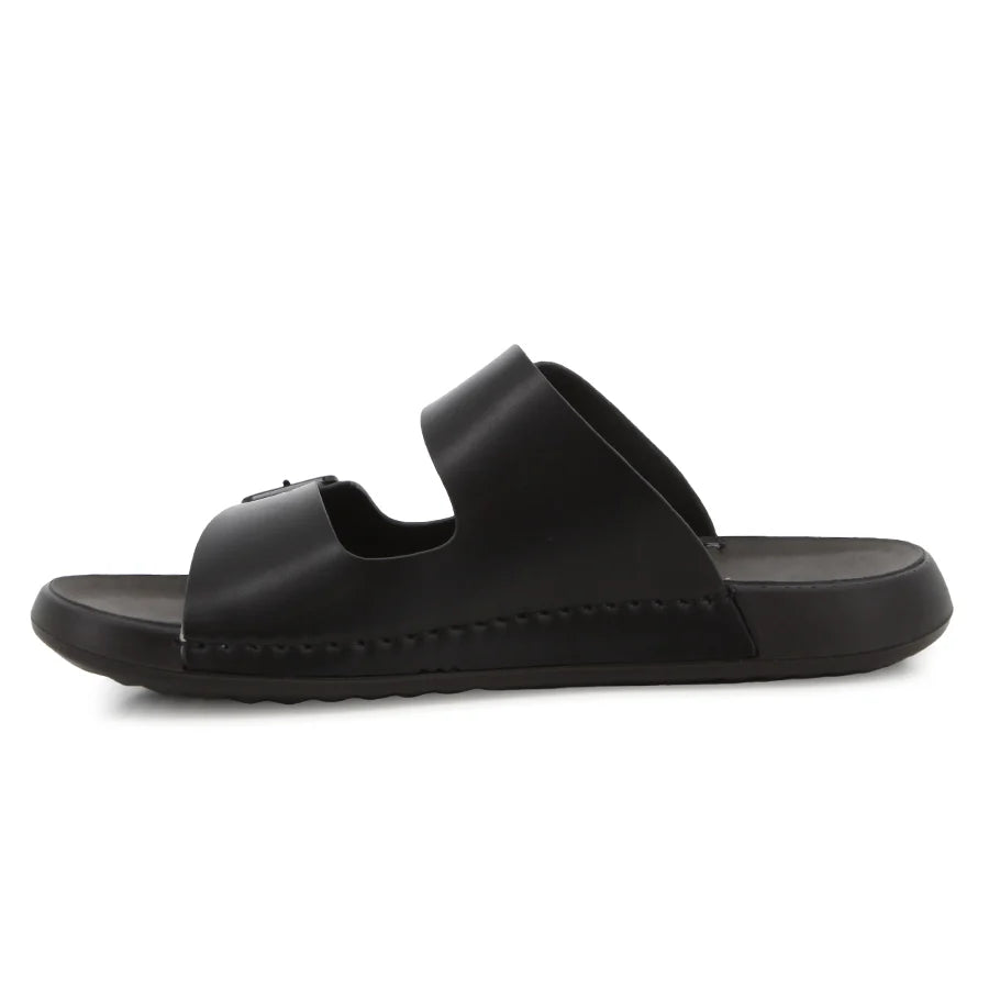 Gino Paoli Men's Berk Slides-Black GPM4001BKBK