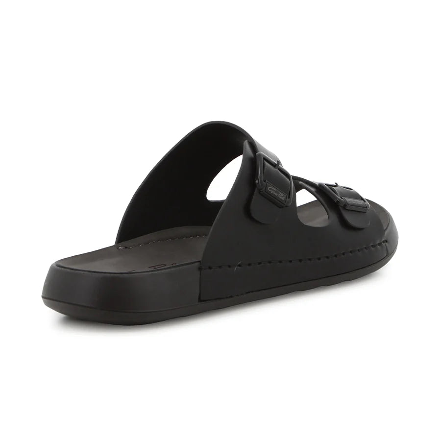 Gino Paoli Men's Berk Slides-Black GPM4001BKBK