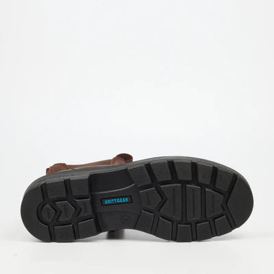 Grittgear Granite 1 Crazy Horse Leather-Chocolate