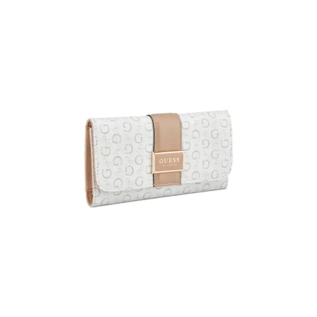 Guess Purse Isabella Slim Clutch White SG193251.