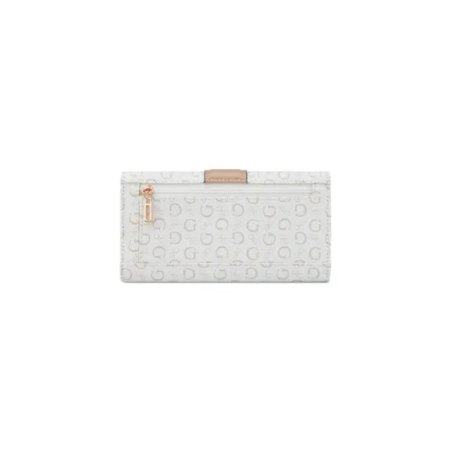 Guess Purse Isabella Slim Clutch White SG193251.