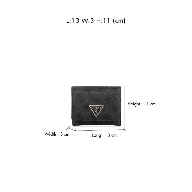 Guess Bag Laurel II Slg Small Trifold Black SG7459143.