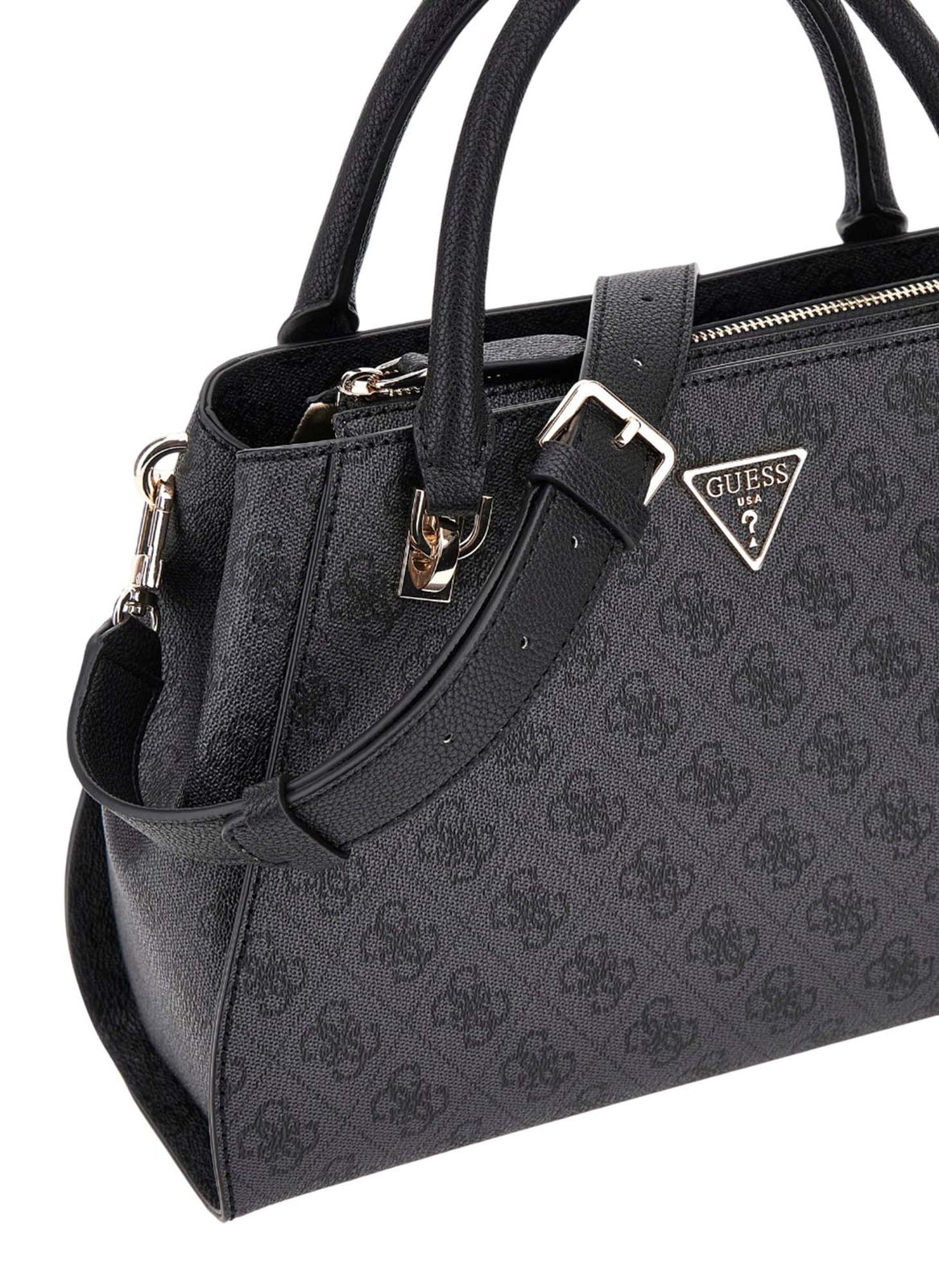 Guess Noelle II Satchel Coal Logo BG967207