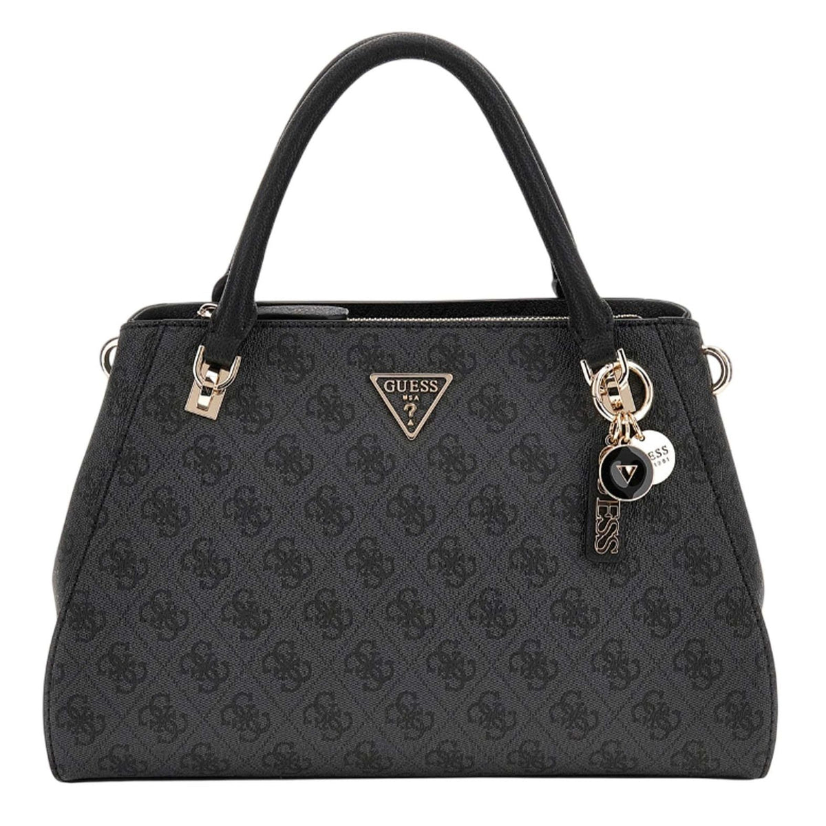 Guess Noelle II Satchel Coal Logo BG967207