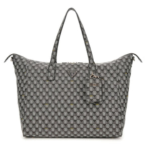 Guess G Wave Carryon Large Tote Black Logo (8038630424665)