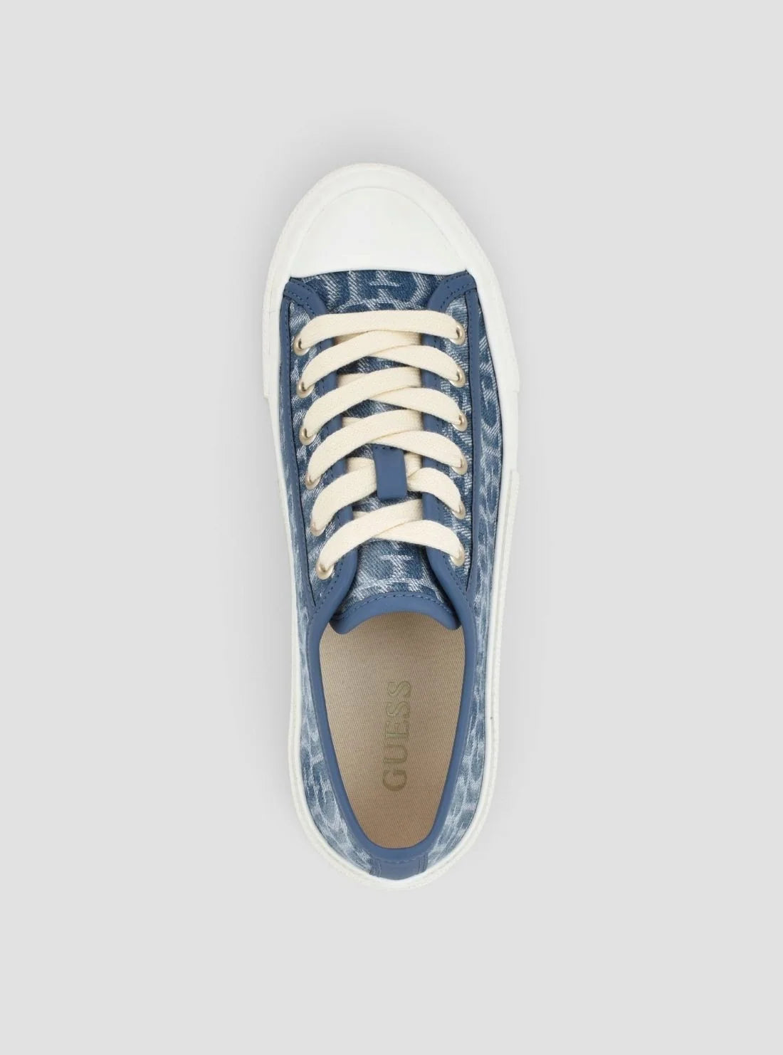 Guess Women's Carey Sneakers-Medium Blue GM19596