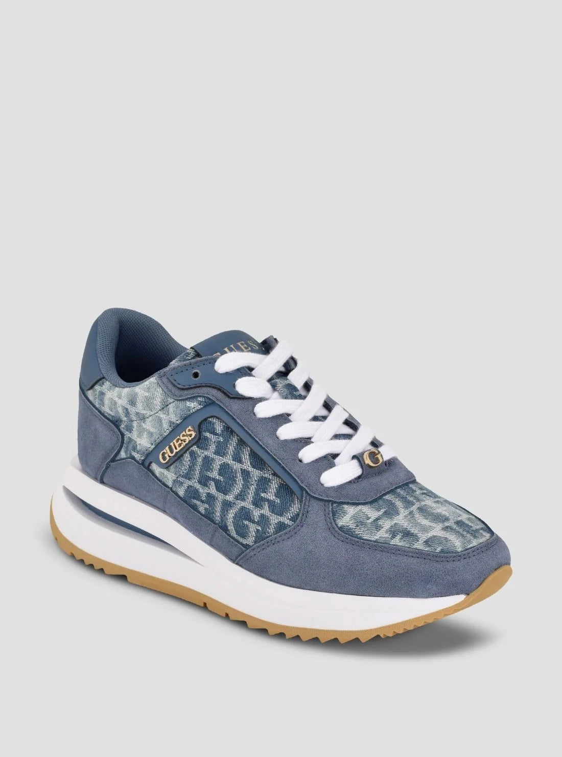 Guess Women's Energy 6 Sneakers-Dark Blue GM19604