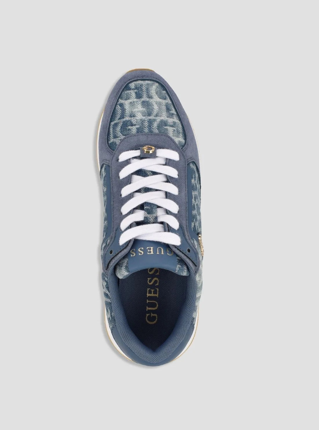 Guess Women's Energy 6 Sneakers-Dark Blue GM19604