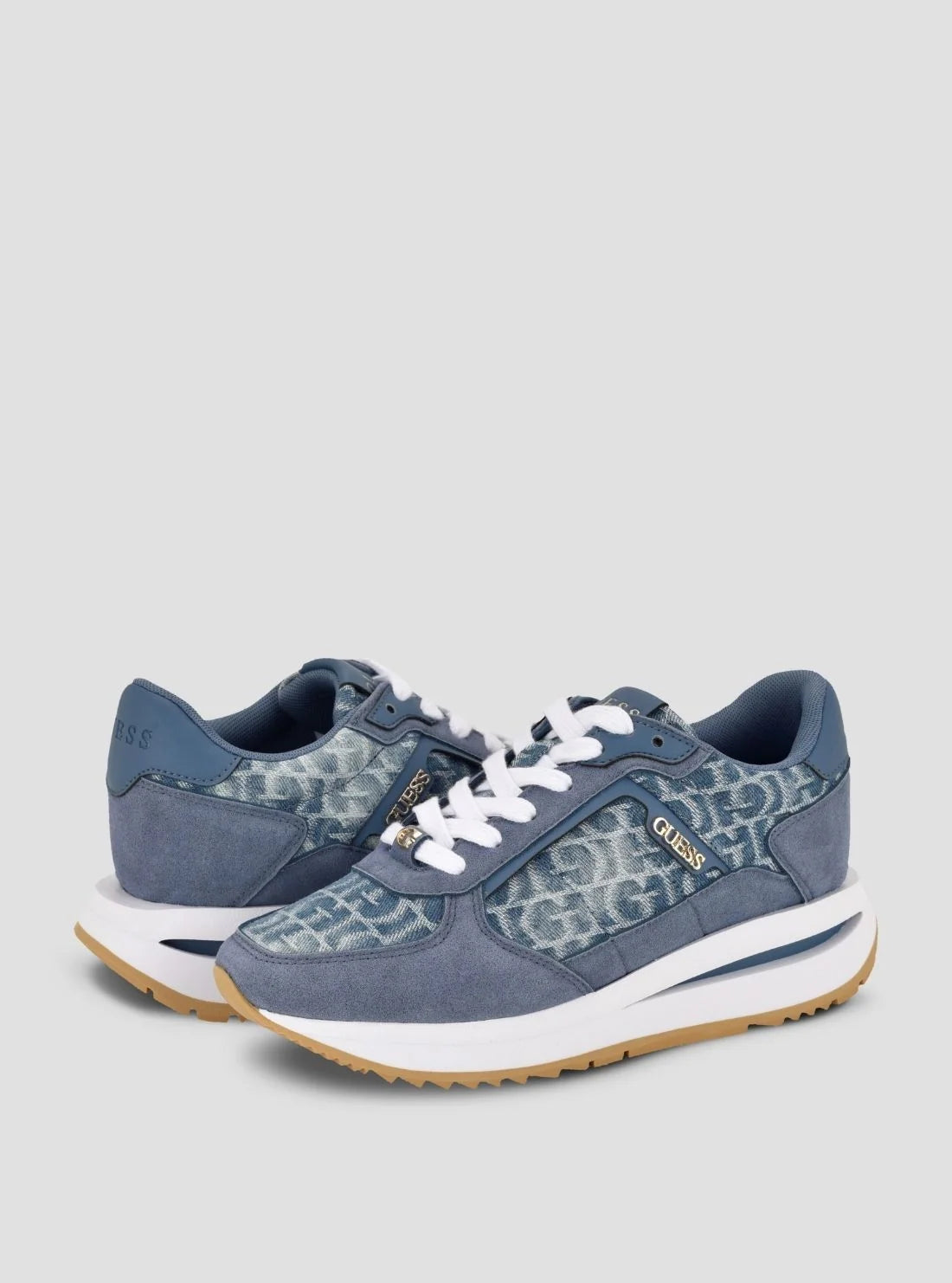 Guess Women's Energy 6 Sneakers-Dark Blue GM19604