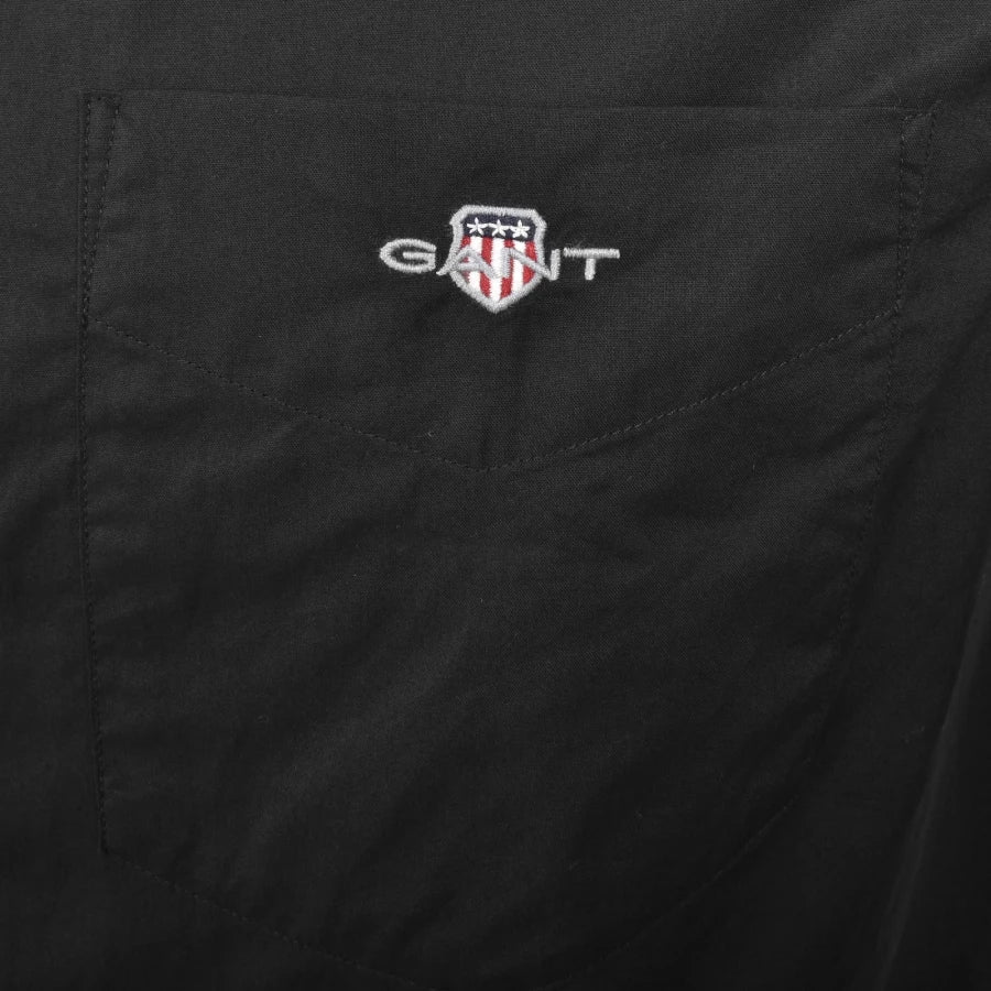 Gant Regular Fit Poplin Shirt Black