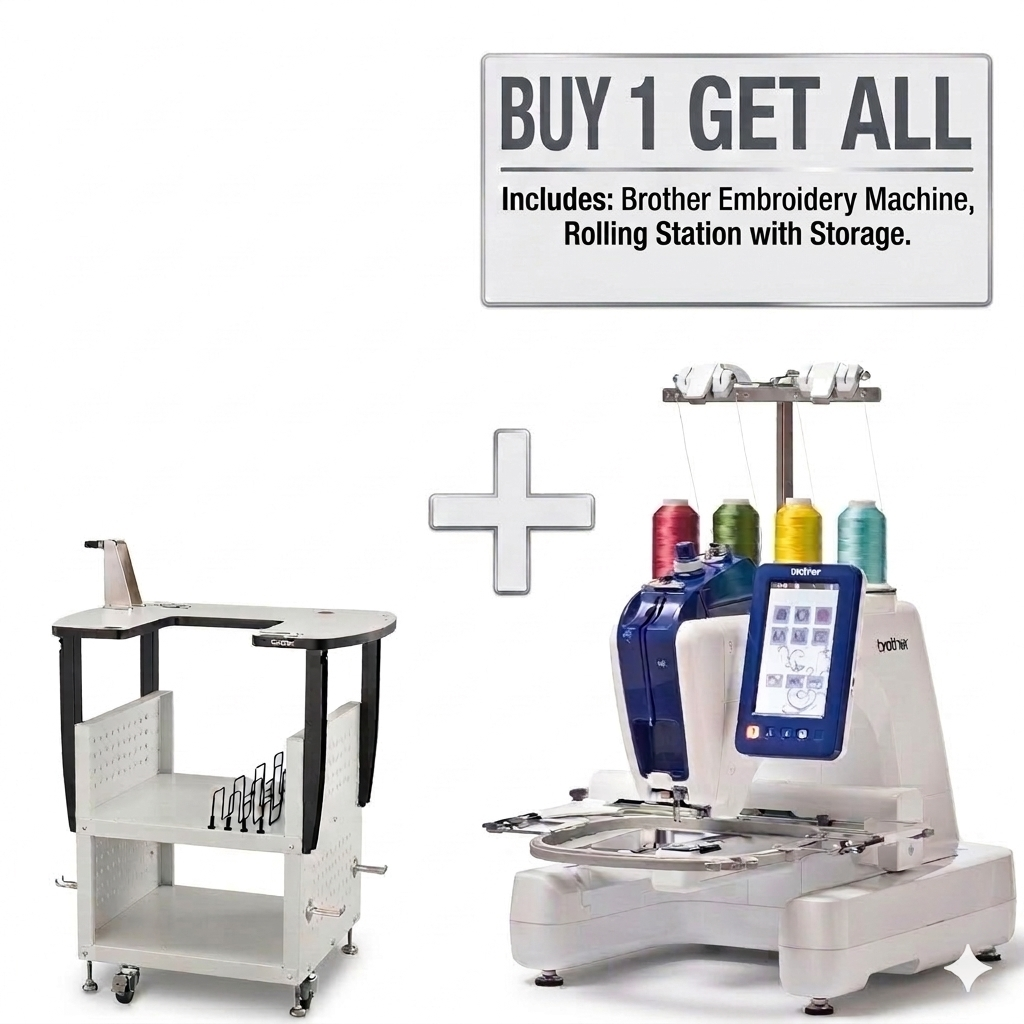 Brother VR Embroidery Machine + Stand