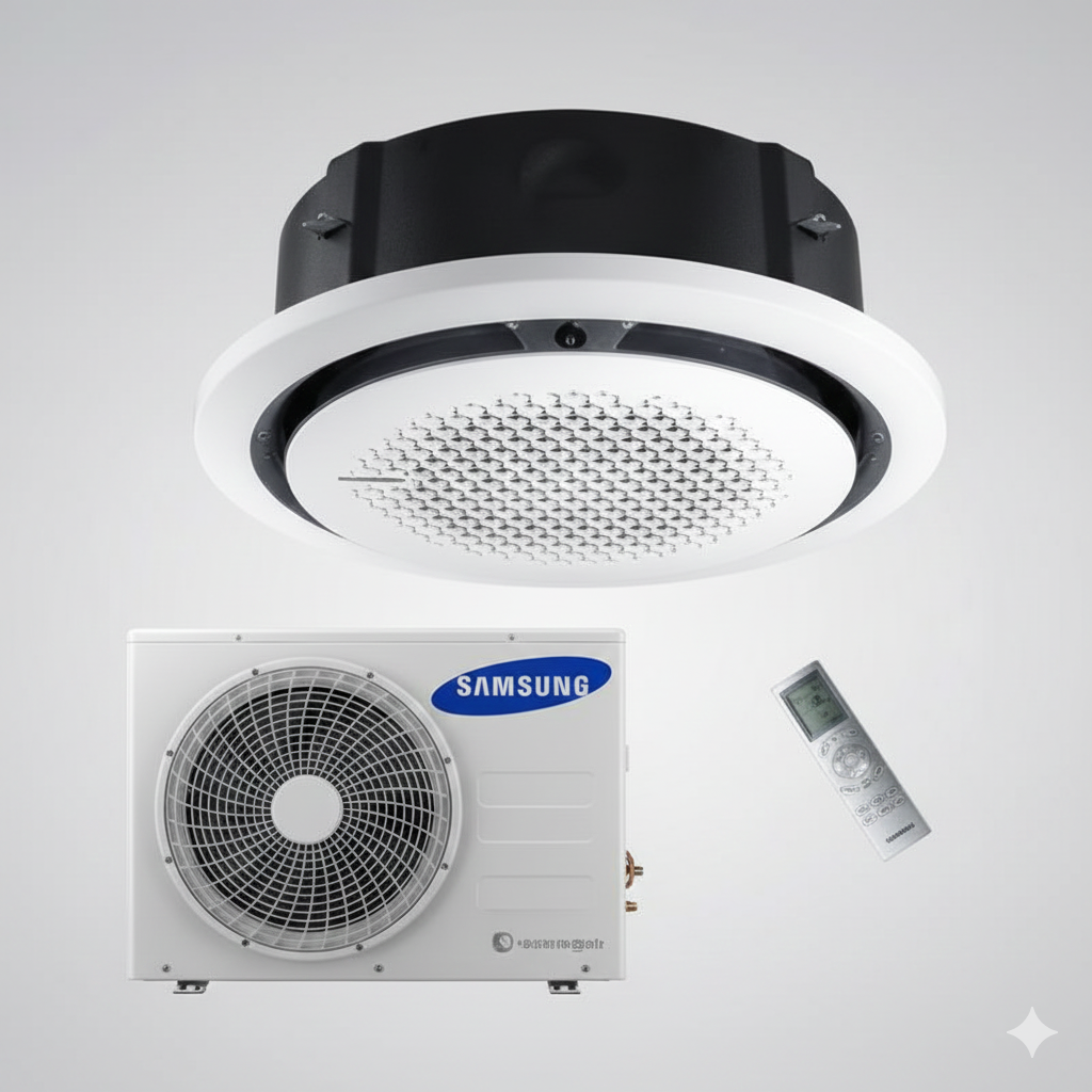 Samsung A/C  36000BTU Cassette Range R32