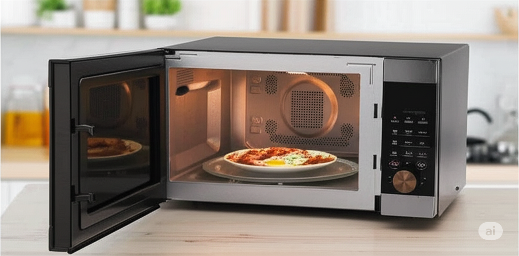 Defy 43L Black Digital Convection Microwave DMO243