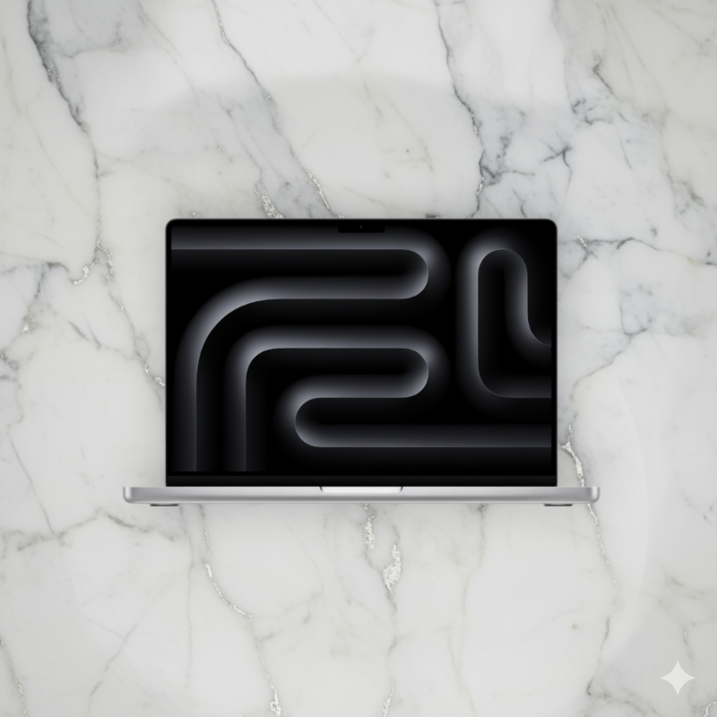 MacBook Pro 14-inch Apple M4 chip 10‑core CPU 10‑core GPU 16GB 512GB SSD - Silver