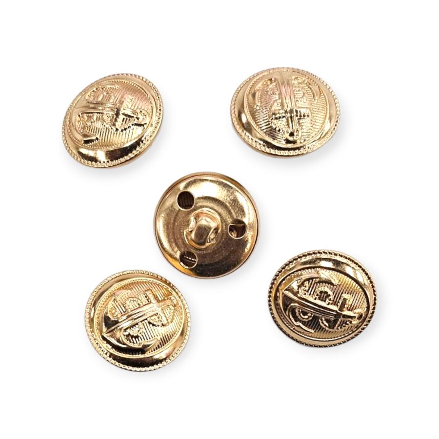 Gold Blazer Buttons 20.5mm