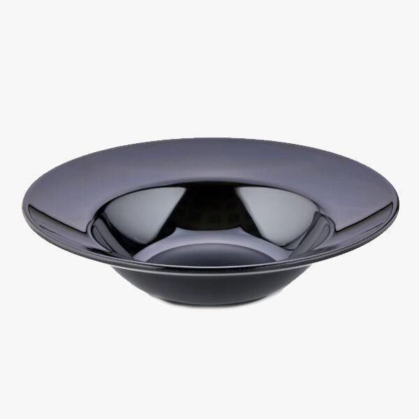 Melamine Pasta Plate 25x6 cm Black AM-PM725.