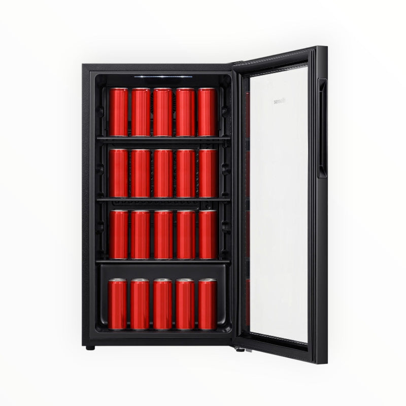 HISENSE 91L Black Beverage Cooler H125BC
