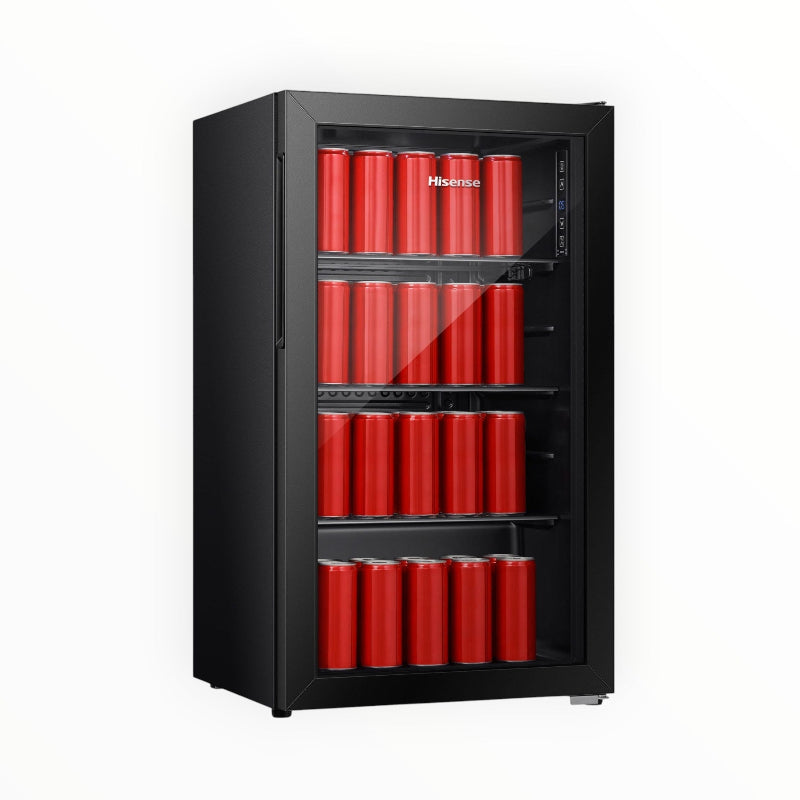 HISENSE 91L Black Beverage Cooler H125BC