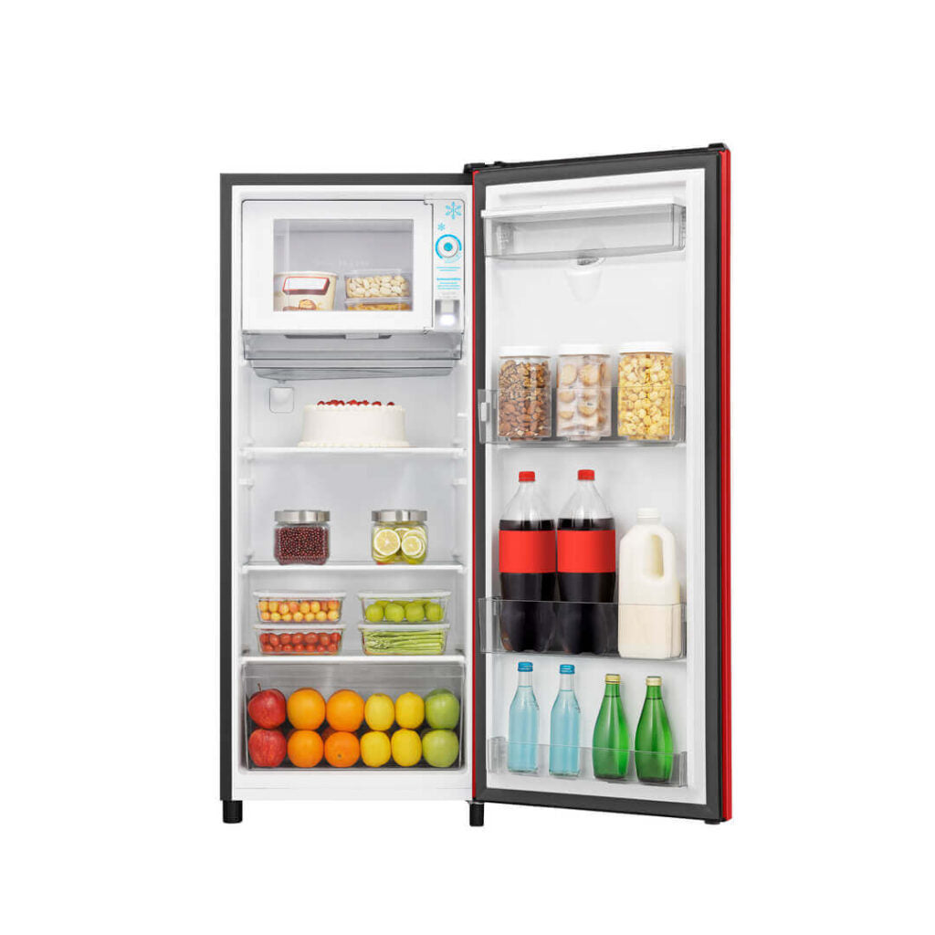 Hisense 230L Red Bar Fridge with water Dispenser H230RREWD