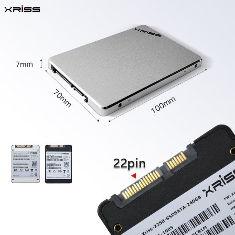 XRISS Hard Drive 2.5in 512Gb SSD.